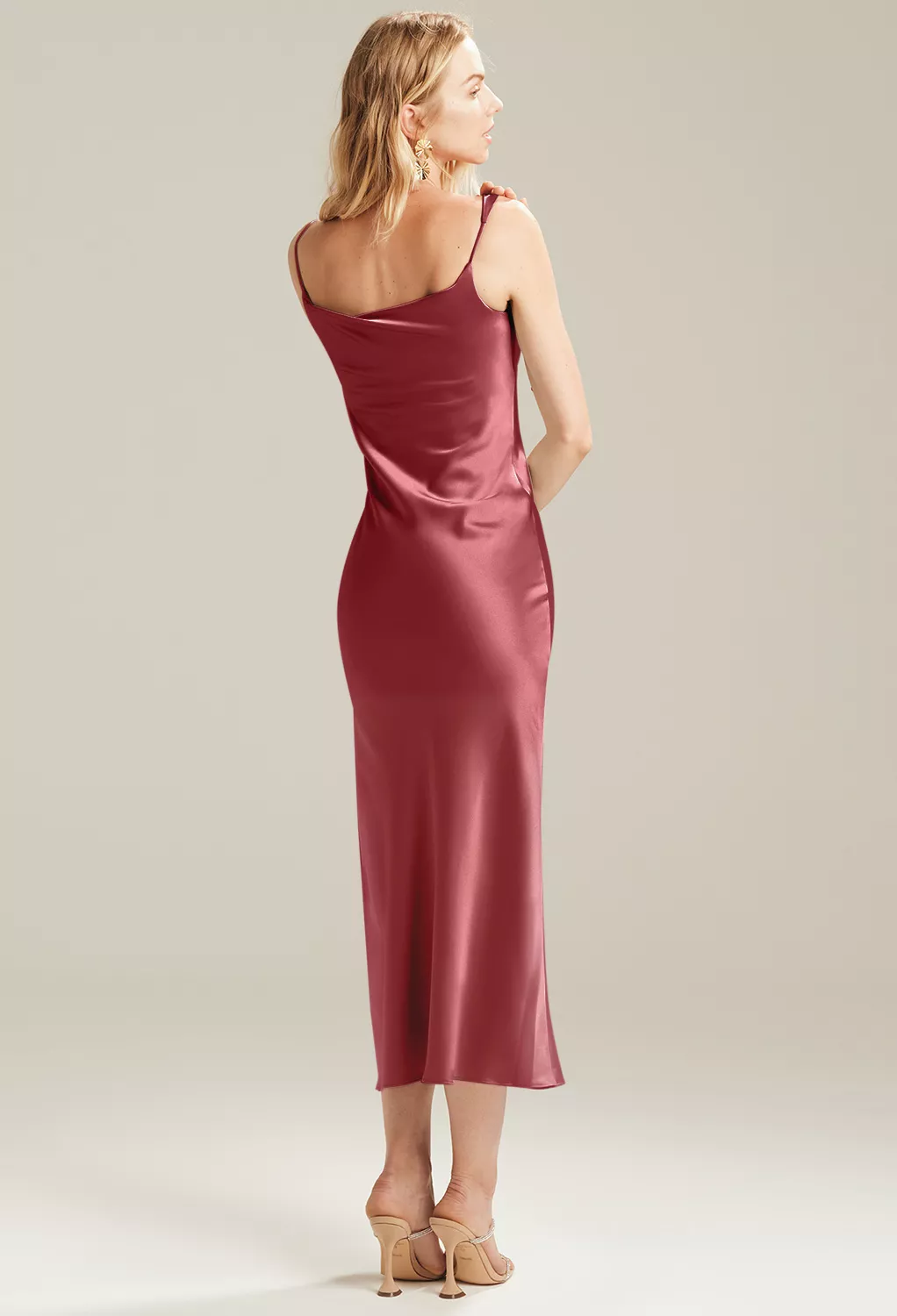 AW Graziosa Burgundy  Spring Wedding Guest Dresses